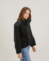 Jaya Pop Over Jacket - Black