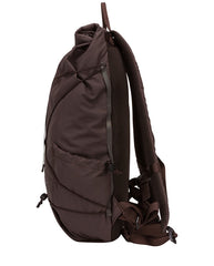 DAYLE ROLL TOP BACKPACK 21/25L - DARK BROWN