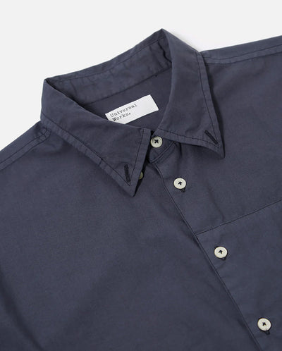 PATCHED LAZY DAY SHIRT - Navy