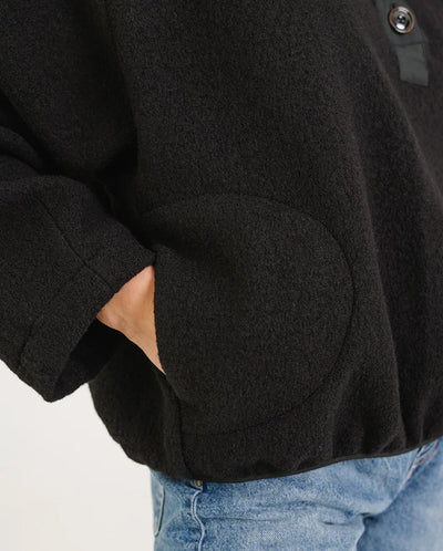 Jaya Pop Over Jacket - Black