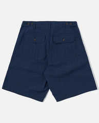 CLEAN SHORT - NAVY DERBY STRIPE