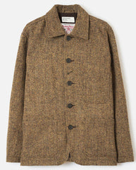 HARRIS Tweed BAKERS JACKET - SAND/BROWN