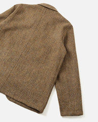 HARRIS Tweed BAKERS JACKET - SAND/BROWN