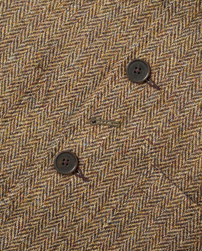HARRIS Tweed BAKERS JACKET - SAND/BROWN