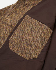 HARRIS Tweed BAKERS JACKET - SAND/BROWN