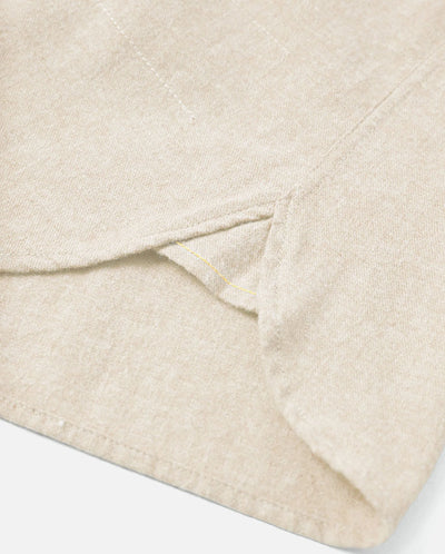 Square Pocket Shirt - Ecru