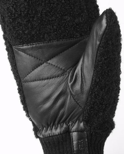 Emilia Boucle Mitt BLACK