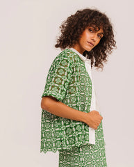 Flavia Goya Blouse - Green