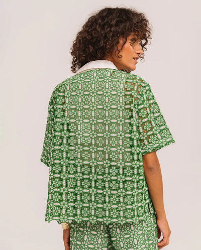 Flavia Goya Blouse - Green