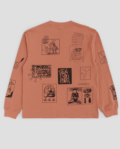 Cluster tee - Terracotta