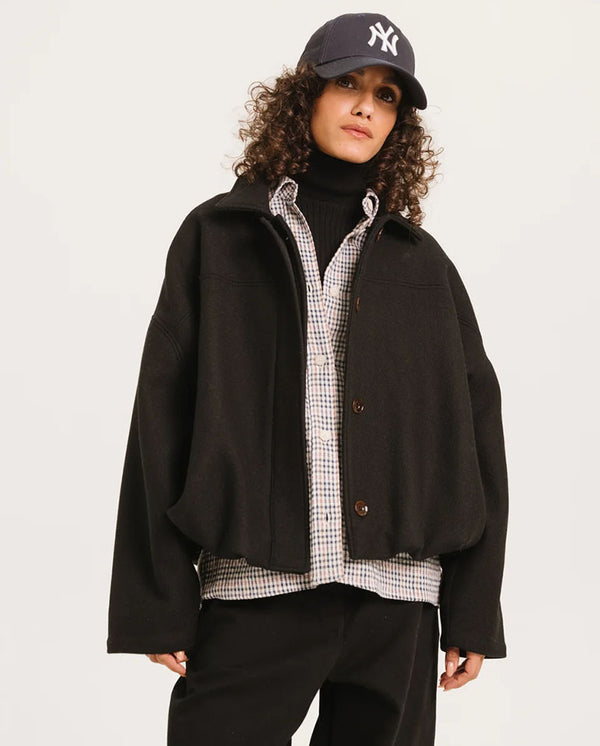 Sam Wool Jacket - Black