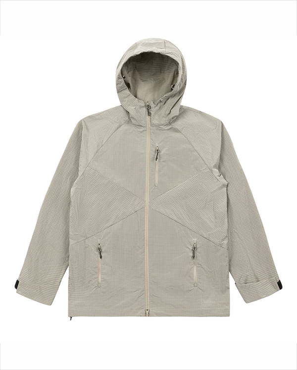 ARKLE ZIP RIPSTOP JACKET - Stone