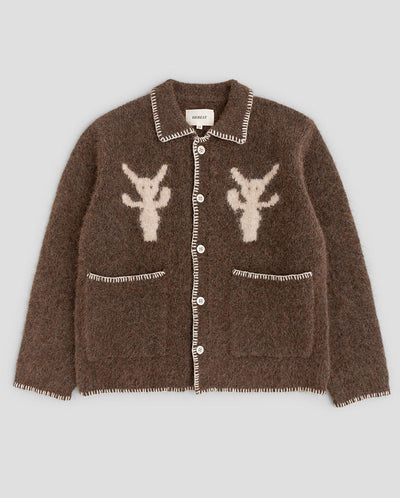 Demons Knitted Shirt - Brown