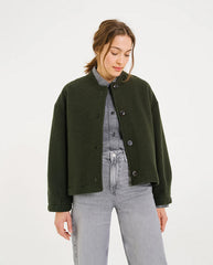 JAY Wool Boucle Jacket - Greenlake