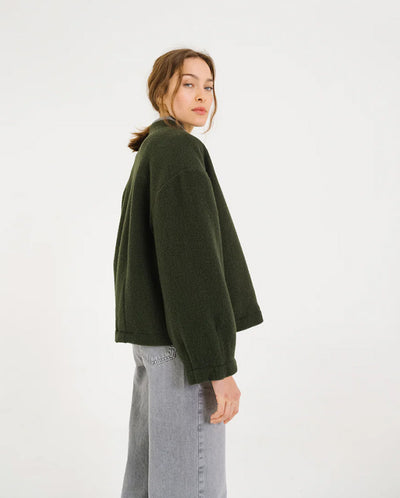 JAY Wool Boucle Jacket - Greenlake