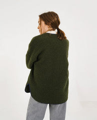 Bari Wool Boucle Jacket - Greenlake