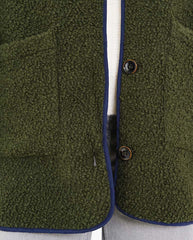 Bari Wool Boucle Jacket - Greenlake