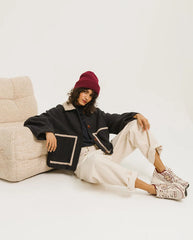 Milo Jacket - Navy check