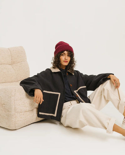 Milo Jacket - Navy check