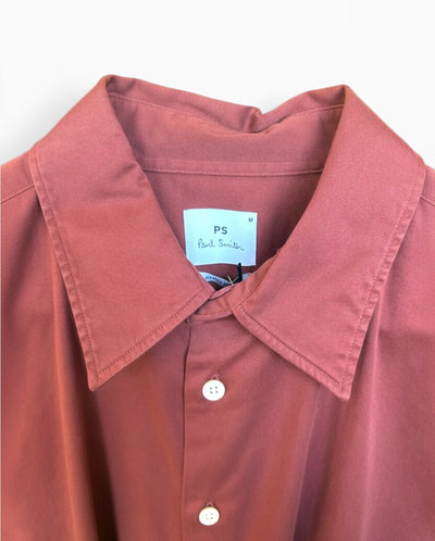 REGULAR FIT SHIRT - Burgundy