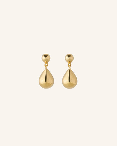 Driplet Earrings Gold