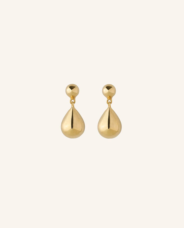 Driplet Earrings Gold