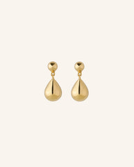 Driplet Earrings Gold