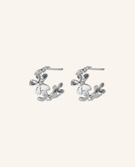 Wild Poppy Hoops SILVER