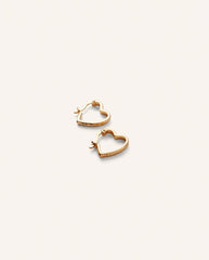 Small Affection Hoops - Gold
