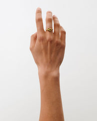 Pebble Ring - Gold