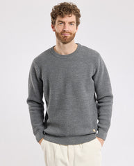 Chain Knit Pullover - Misty Grey