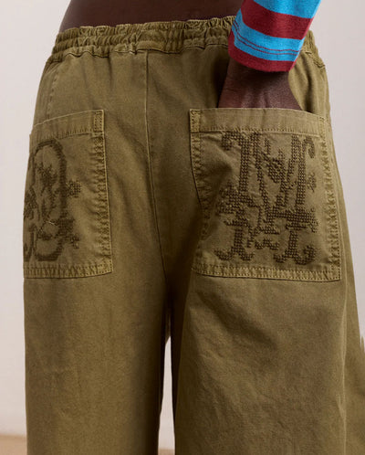Felix Twill Trouser - Olive