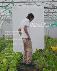 Fine Cord Waiter Pants - Jewel