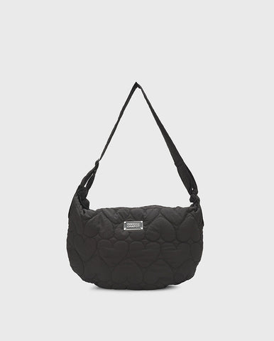 Hamantha Dotted Raffia Pouch - Praline