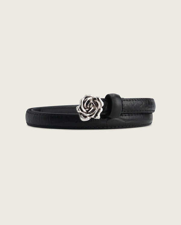 Rose Belt - Black