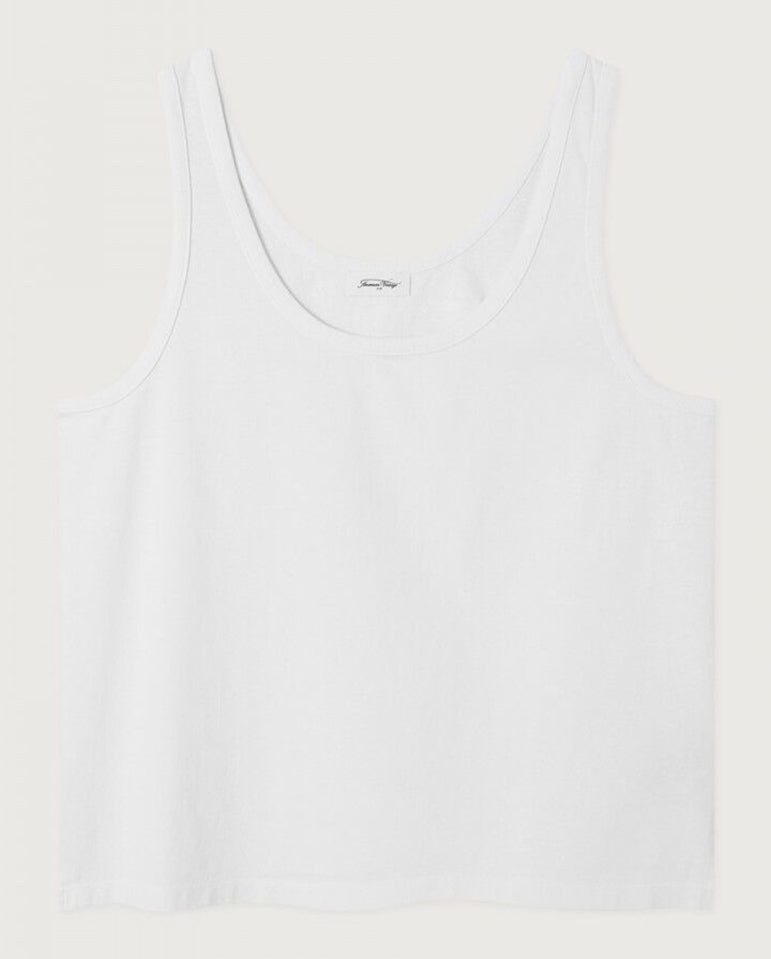 Afoma Tank Top - White