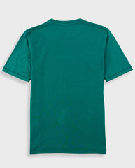 Contrast Sleeve Tee - Pthalo Green