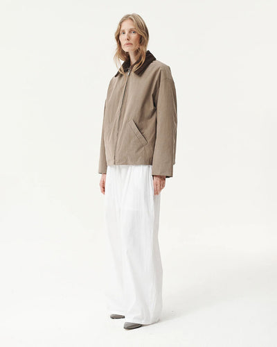 Waterproof Coach Jacket - Camel
