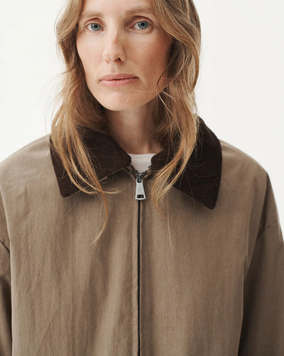 Waterproof Coach Jacket - Camel