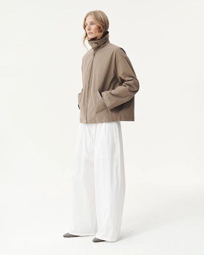 Waterproof Coach Jacket - Camel