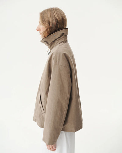 Waterproof Coach Jacket - Camel