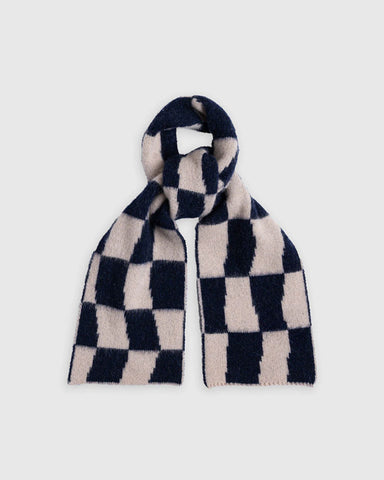 College Fun Scarf - Black