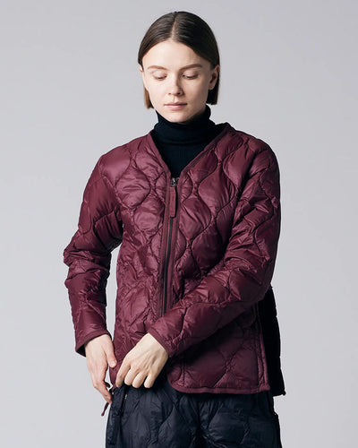 Military Hi Neck Down Jacket - D.Sage