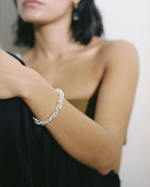 Cinque Bracelet - Silver