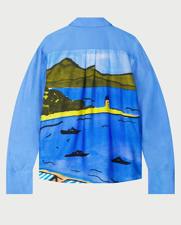 Navina Blouse - Blue Green