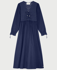 Elouise Midi Dress - Navy