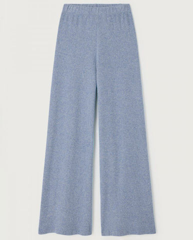 Bimo Floral Pattern Jean - Blue Denim