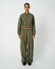 Combat Track Jacket - Dust Olive