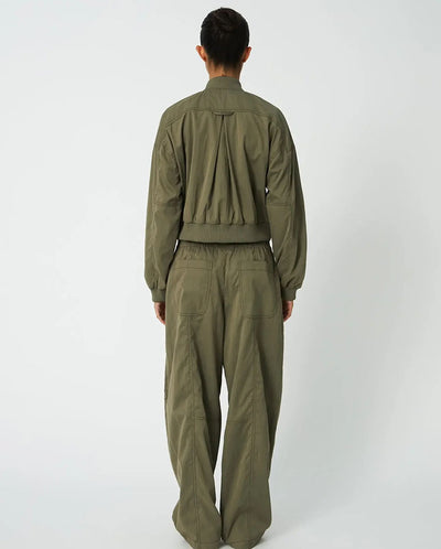 Combat Track Jacket - Dust Olive