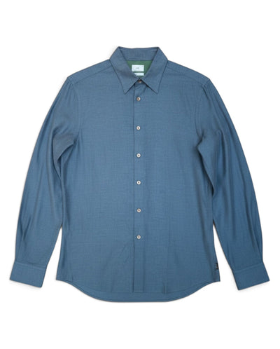 REGULAR FIT SHIRT - Petrol blue